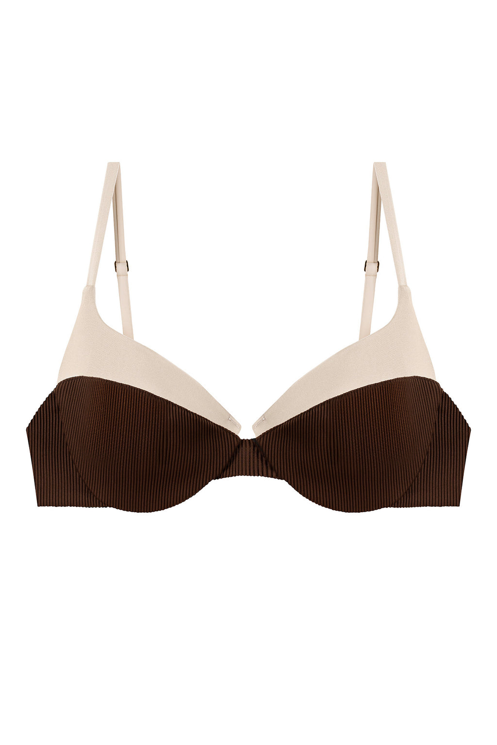 Ravellina bikini top - Čokoladna