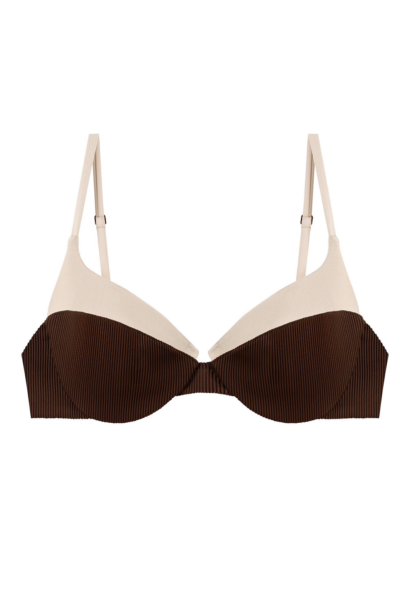 Ravellina bikini top - Čokoladna