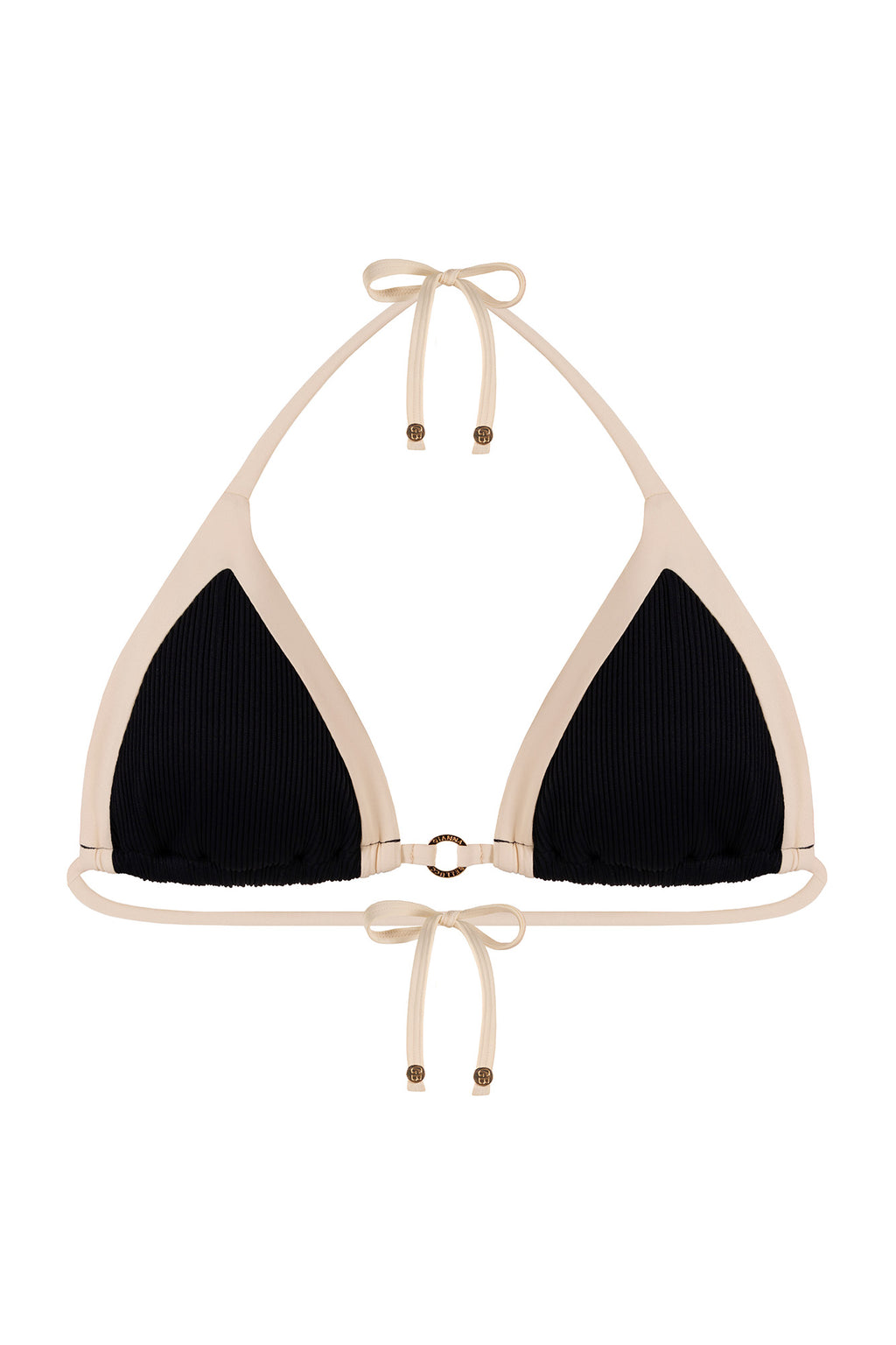 Sorrentina bikini top - Črna