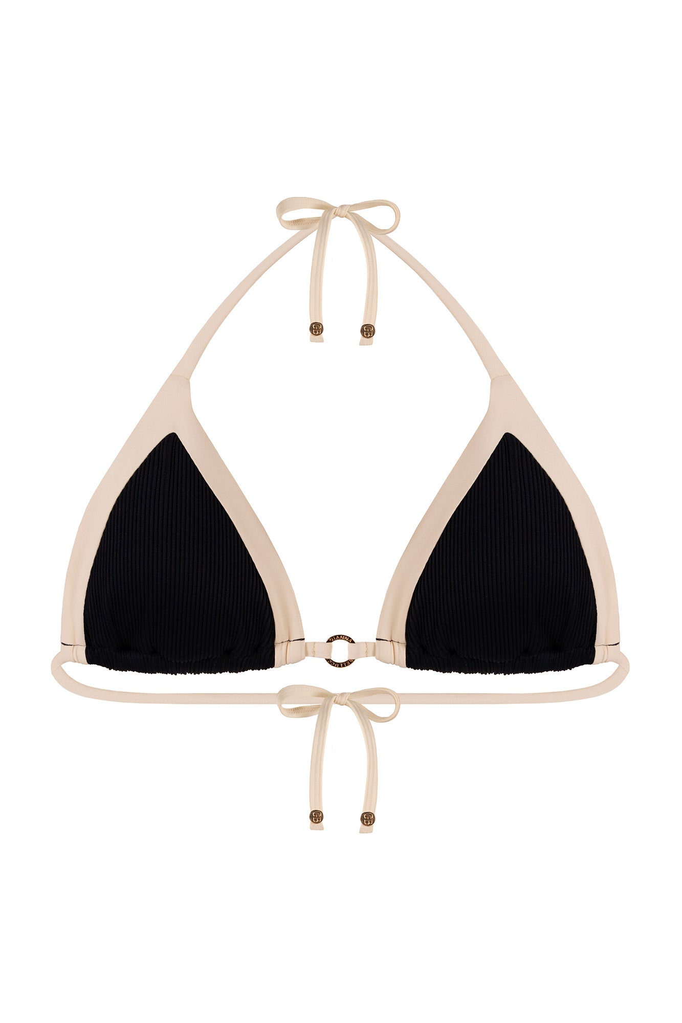 Sorrentina bikini top - Črna