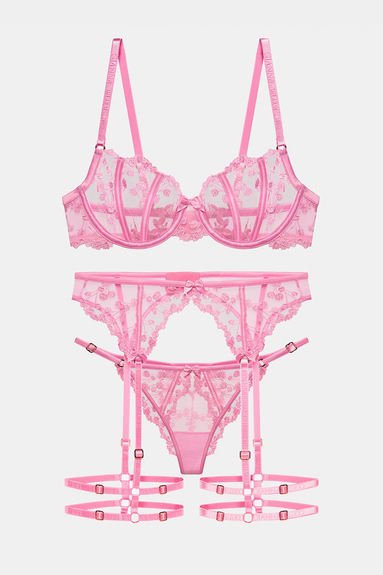 Gabriella komplet - Candy Pink